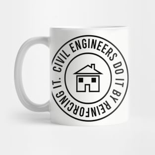 Civil enginners do it by reinforcing it. Mug
